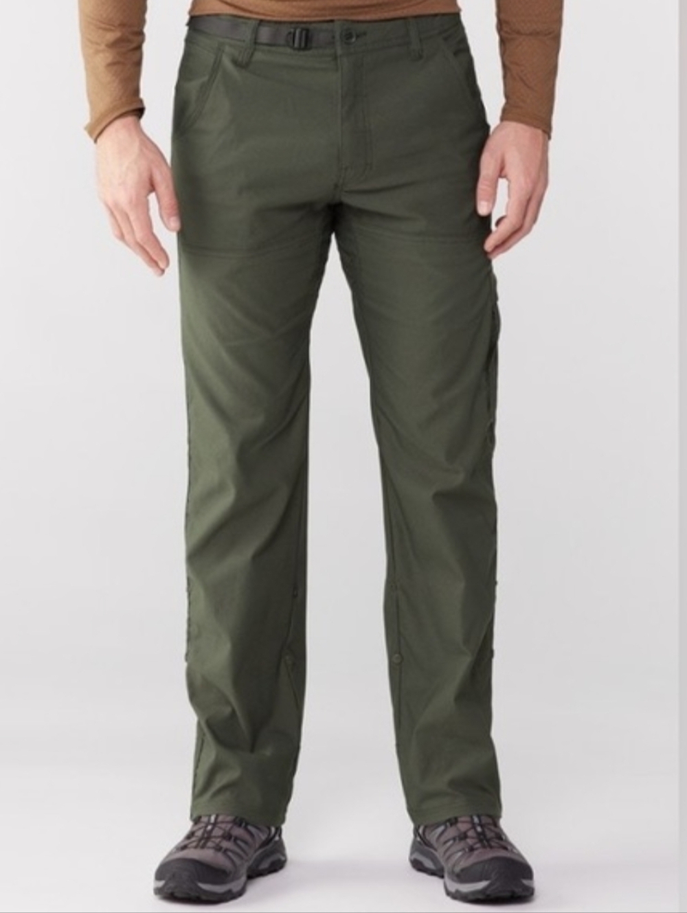 PrAna Stretch Zion Pant Original Size 36x34 in Forest Green Hiking Outdoor